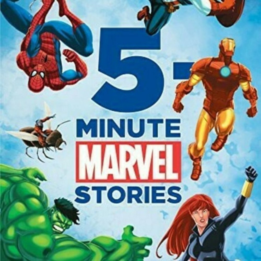 5- Minute Marvel Stories children book 173 pages
